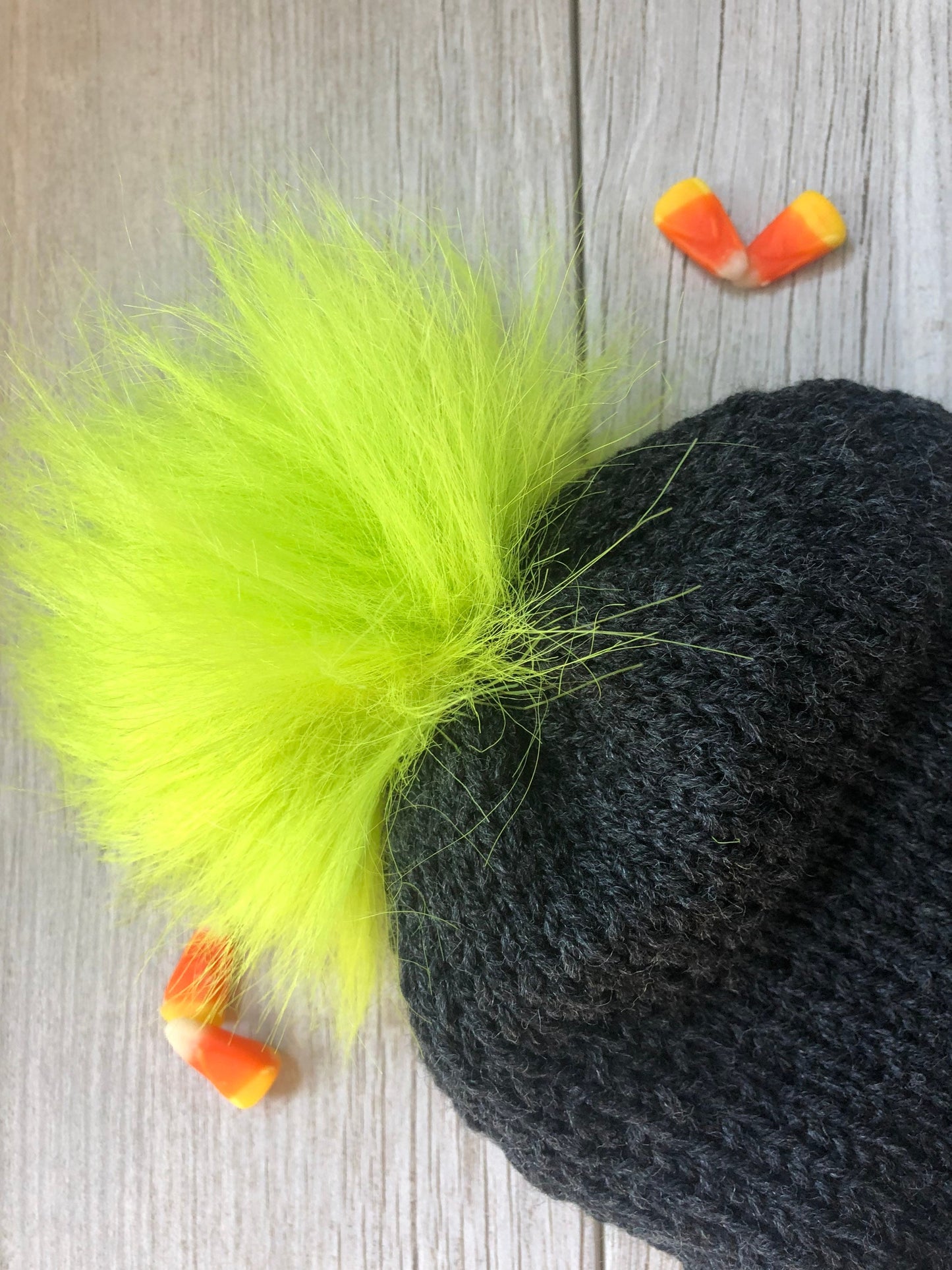 Witch Please Halloween Beanie. Knit Pom Beanie. Halloween Toque with detachable Pom. Basic Witch.