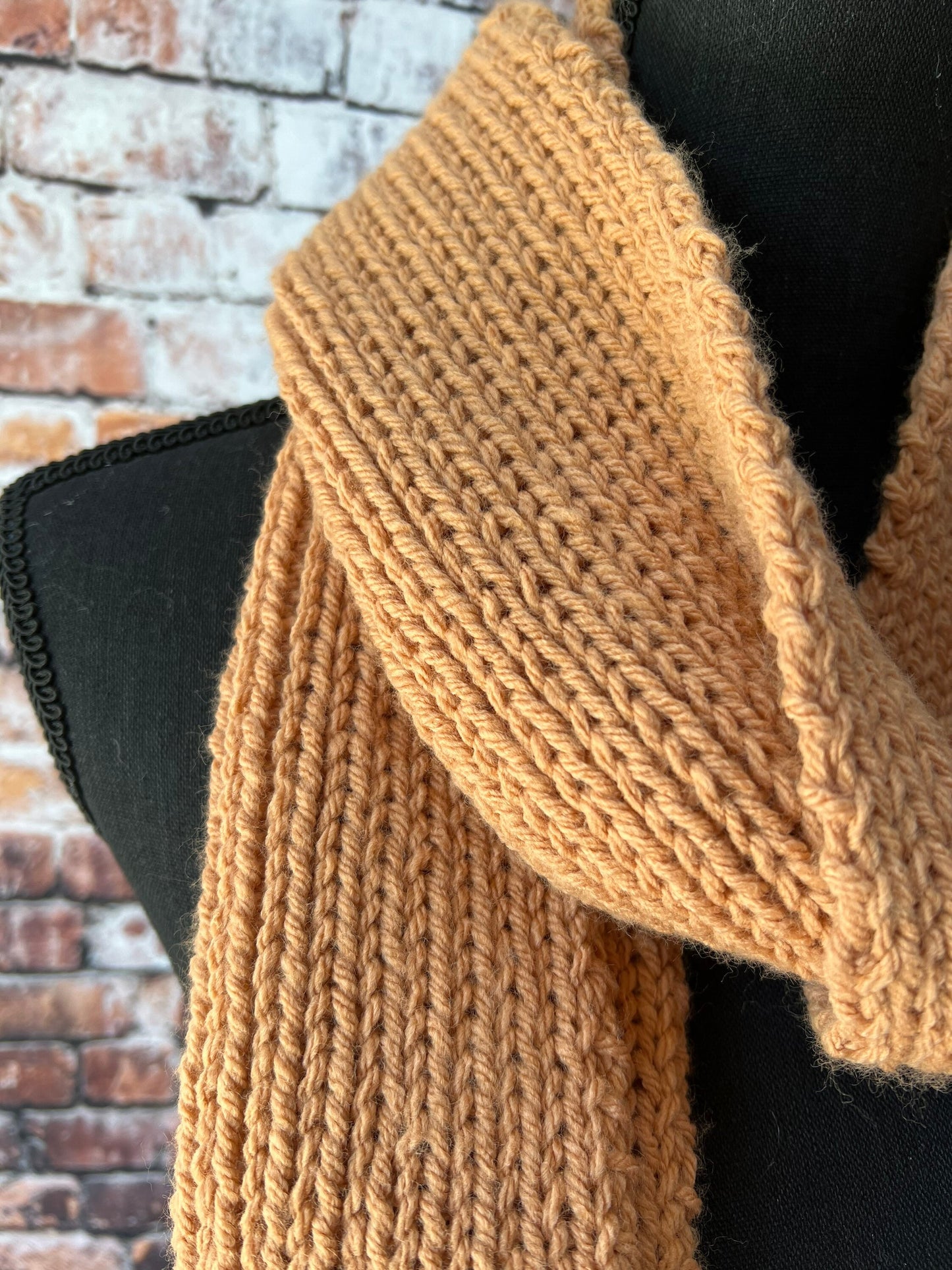 Women’s Winter Long Knit scarf. The Downtown Scarf. Ribbed Women’s Knit Scarf. Luxury Knit Scarf. Long Women’s Scarf.