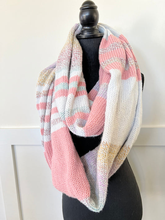 Oversized Women’s Knit Scarf. Taylor Scarf. Blanket Scarf. Knit Cowl