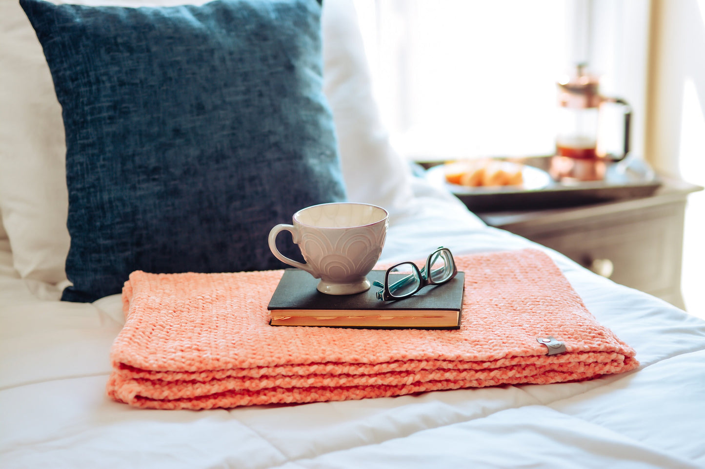 Velvet Throw Blanket. Cottage Core Decor. Indie Aesthetic. Indie Bedroom. Knit Throw. Luxury Couch Blanket. 55” x 66”