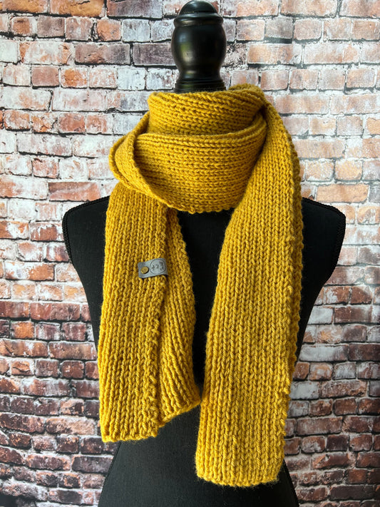 Women’s Long Winter Knit scarf. The Downtown Scarf.  Ribbed Women’s Knit Scarf. Luxury Knit Scarf. Long Women’s Scarf.